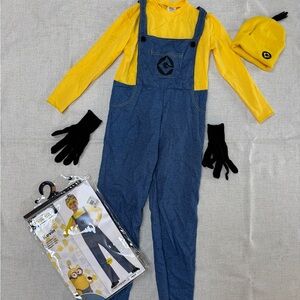 Kids Minions Kevin Costume 4-6 Years with Hat & Gloves Despicable Me